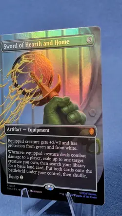 Sword of Hearth and Home (Borderless) Foil NM - Mtg Tmnt 🔮 - Image 5