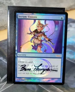 Serum Visions -Arena Promos -Foil -Signed -LP /MTG - Image 2