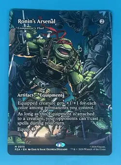 Ronin's Arsenal - Conqueror's Flail (Borderless) Teenage Mutant Ninja Turtles... - Image 1