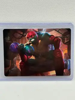 Raphael, Tough Turtle 9/54 MTG Art Series: Teenage Mutant Ninja Turtles (ASTMT) - Image 1