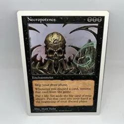 Necropotence MTG Core Set 5th Edition Regular Mtg Magic The Gathering - Image 1