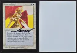 SIGNED MtG Magic Anson Maddocks _ Beta CE _ Artist Proof _ GUARDIAN ANGEL _1/50! - Image 1