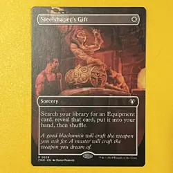 Steelshaper's Gift | Borderless | R | 629 | Commander Masters | MTG - Image 1