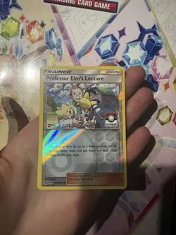 Pokemon Professor Elm's Lecture Trainer Promo Holo 2nd Place 188A/214 League & … - Image 1