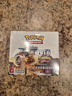 Pokemon Sun & Moon Forbidden Light Booster Box Sealed - Image 1