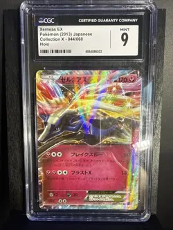 Pokemon TCG Xerneas EX Ultra Rare Holo 044 CGC Mint 9 Japanese - Image 1