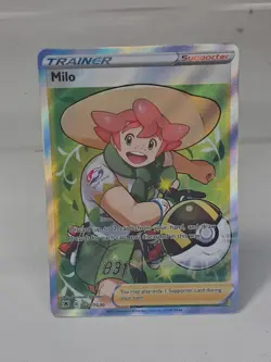 Milo TG27/TG30 Astral Radiance Trainer Gallery NM Full Art Rare Pokemon Card - Image 1