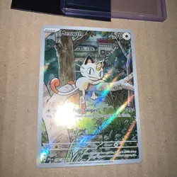 Meowth 106/094 Phantasmal Flames Illustration Rare Pokemon TCG NM/Mint - Image 1