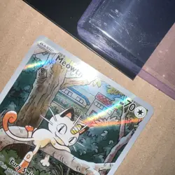 Meowth 106/094 Phantasmal Flames Illustration Rare Pokemon TCG NM/Mint - Image 5