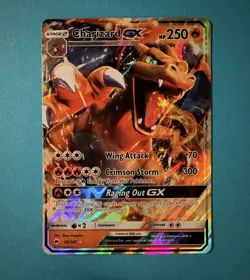 Pokemon Charizard GX 20/147 SM-Burning Shadows Ultra Rare Full Art Holo 250 HP - Image 1