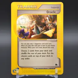 Oracle 138/144 Skyridge Pokemon TCG WOTC Vintage 2003 E-reader - Image 1