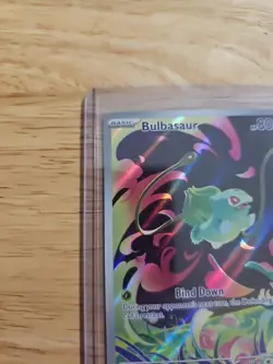 Pokemon Bulbasaur 133/132 Me01: Mega Evolution Illustration Rare Holo - Image 4