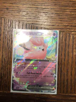 Lillie's Clefairy Ex 56/159 Ultra Rare Journey Together Pokemon Card TCG - Mint - Image 1