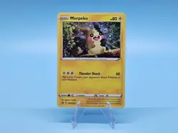 Morpeko Pokemon TCG SWSH012 Promo Cosmic Holo 80 HP 2020 - Image 2