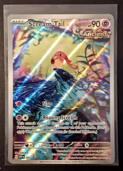 Pokemon TCG- Scream Tail 065 Black Star Promo- Paradox Rift ETB Promo - Image 1