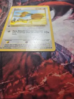 Pokemon 1st Edition Shadowless Base Set Common Doduo 48/102 - MP - Image 5
