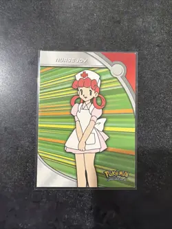 LP/NM Nurse Joy 2000 Topps Pokemon Series 3 #HV16 Blue Logo Vintage - Image 1