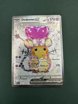 Dedenne ex 239/193 Sv02: Paldea Evolved Ultra Rare Pokemon TCG - Image 1