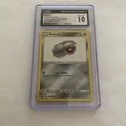2019 Pokemon Beldum SV30/SV94 Hidden Fates: Shiny Vault Holo CGC 10 Gem Mint - Image 1