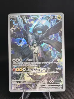 Pokemon N's Zekrom Promo 031 Mega Evolution - Image 1