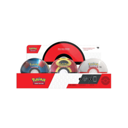 Pokemon TCG Pokeball Tin Q4 2025 FACTORY SEALED CASE 6 Tin Case POKE BALL - Image 2