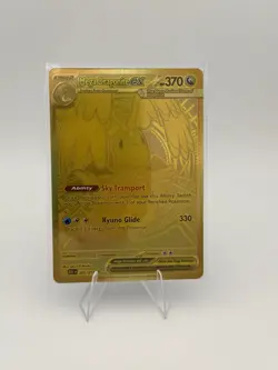 Pokemon TCG Mega Dragonite EX 295/217 Gold Full Art Stage 2 Dragon 370 HP 330 - Image 1