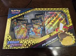 Pokemon Pikachu VMAX Special Collection - Crown Zenith - NEW SEALED! 2023 820650851889 - Image 1