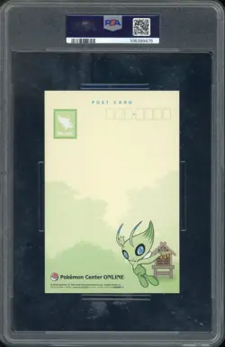 2018 Pokemon Center Online Postcard January Johto Legends PSA 10 GEM MINT - Image 2