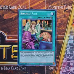 1x Shared Ride - Secret Rare - MP14-EN231 - 1st Ed - LP - Image 1