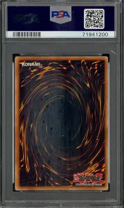 2004 Yu-Gi-Oh! Dark Beginning 1 EN129 Swords of Revealing Light PSA 10 - Image 2