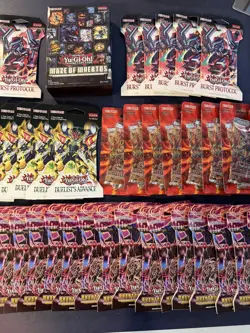 Yu-gi-oh! 62 packs and one box. See description for breakdown. Awesome value!! - Image 3