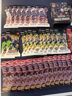 Yu-gi-oh! 62 packs and one box. See description for breakdown. Awesome value!! - Image 4
