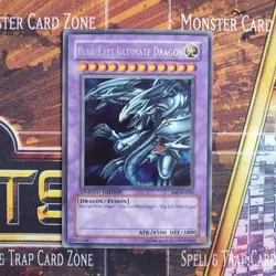 1x Blue-Eyes Ultimate Dragon - Secret Rare - JMP-EN005 - Limited - LP (3) - Image 1