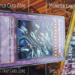 1x Blue-Eyes Ultimate Dragon - Secret Rare - JMP-EN005 - Limited - LP (2) - Image 3