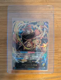One Piece Portgas D Ace Premium Leader Collection NM, ST13-002 - Image 1
