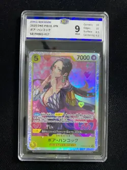 2025 One Piece TGC Japanese The Best Vol 2 PRB02-017 SR Boa Hancock JBN 9 OC83 - Image 1