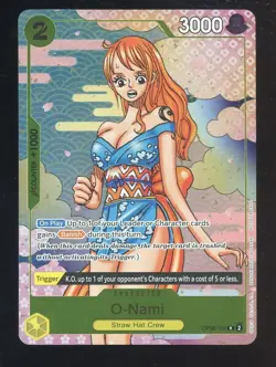One Piece English OP06-101 O-Nami Event Pack Vol. 5 Promo - Image 1