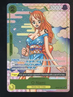 One Piece English OP06-101 O-Nami Event Pack Vol. 5 Promo - Image 1