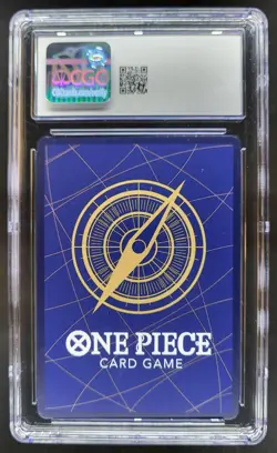 2025 ONE PIECE MONKEY D. LUFFY SUPER RARE PROMO OP07-109 CGC 8 A PT - Image 2