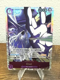 One Piece TCG Enel OP15-060 SR NM - Adventure On Kami’s Island - Image 1