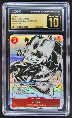 2023 ONE PIECE JINBE GIFT COLLECTION ST01-005 CGC 10 PRISTINE A PT - Image 1