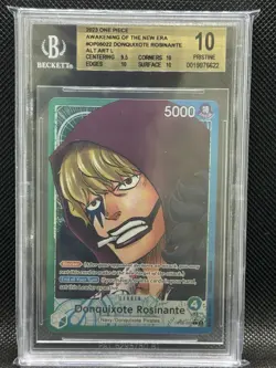 BGS 10 Donquixote Rosinante OP05-022 Alt Art Leader 2023 ONE PIECE English - Image 1