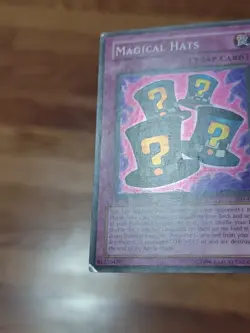 MP - Yugioh Magical Hats PSV-033 Super Rare 1st Edition - Image 2