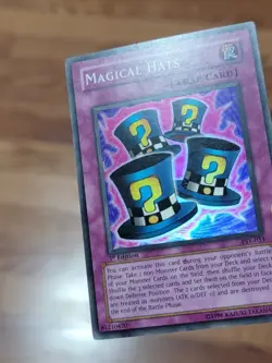MP - Yugioh Magical Hats PSV-033 Super Rare 1st Edition - Image 3
