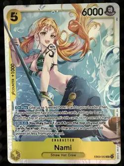 Nami (053) EB03-053 Extra Booster: One Piece Heroines Edition Foil - Image 1