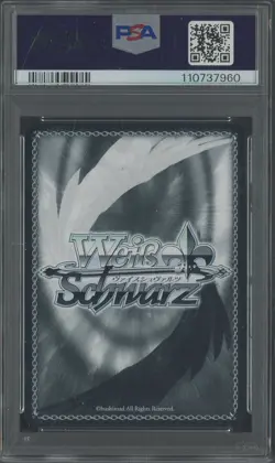 2023 Weiss Schwarz Jpn. Hol/W104 SSP Signature Both Hands Fl. Happiness PSA 10 - Image 2
