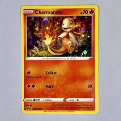 Charmander SWSH092 Cosmo Holo Promo SWSH: Sword & Shield Cards SWIRL NM - Image 1