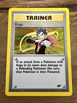 Koga Gym Challenge 2000 #19/132 Pokemon Holo Rare Card. NM-MINT - Image 1