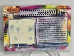 1999 Pokemon Topps First Movie #39 Farewell HOLO FOIL Blue Label Card NM/M - Image 2