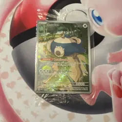 Pokemon Snorlax SWSH Black Star Promo Sealed Holo Card Pack English 2023 sealed - Image 1
